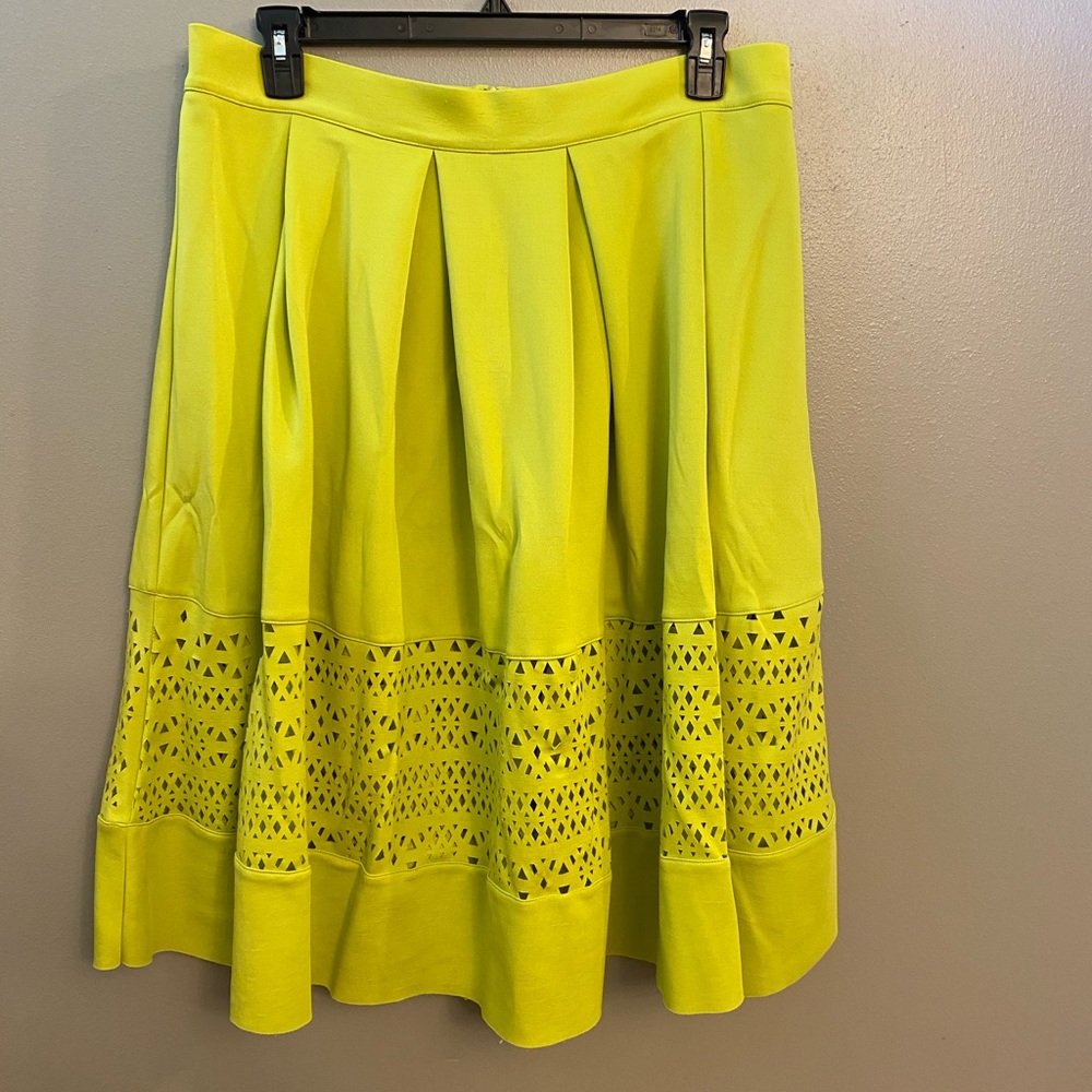 Laser cut skater skirt